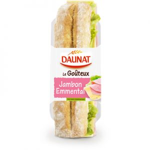 Baguette Le Goûteux Jambon Emmental 220G