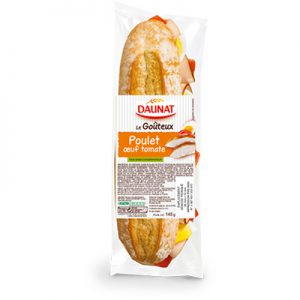 Baguette Le Goûteux Poulet Oeuf Tomate 145G