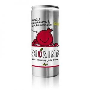 Boisson Gazeuse Bio Grenade Cranberries