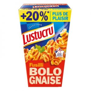 Box Fusili Bolognaise Lustucru