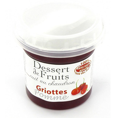 Dessert de Fruit Pomme Griotte