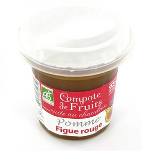 Dessert de Fruits Pomme Figue Rouge Bergams