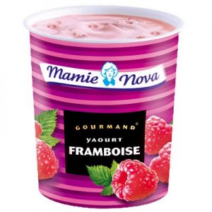 Gourmand Yaourt Framboise Mamie Nova
