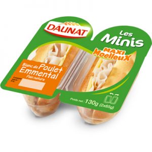 Les Minis Poulet Emmental