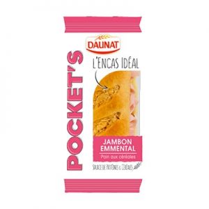 Pocket Jambon Emmental Daunat