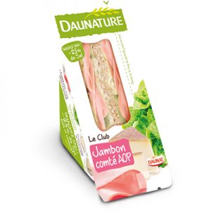 Triangle Simple Jambon Comté Daunature