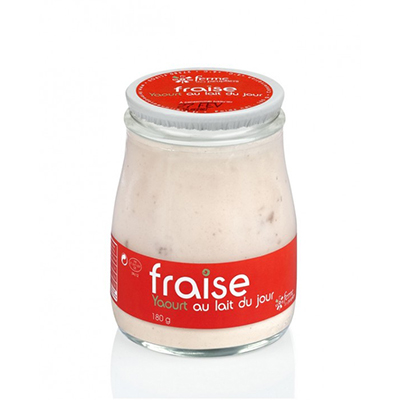 Yaourt Brassé Fraise